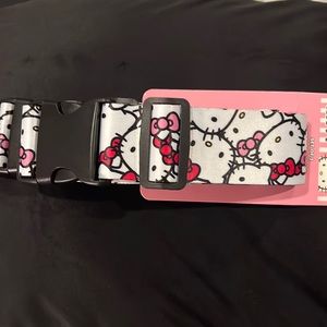 HELLO KITTY LUGGAGE STRAPS